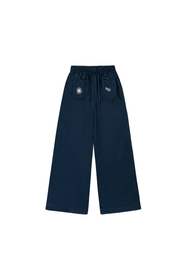 Sunny Loose Pants - Navy Blue Sunny Loose Pants - Navy Blue