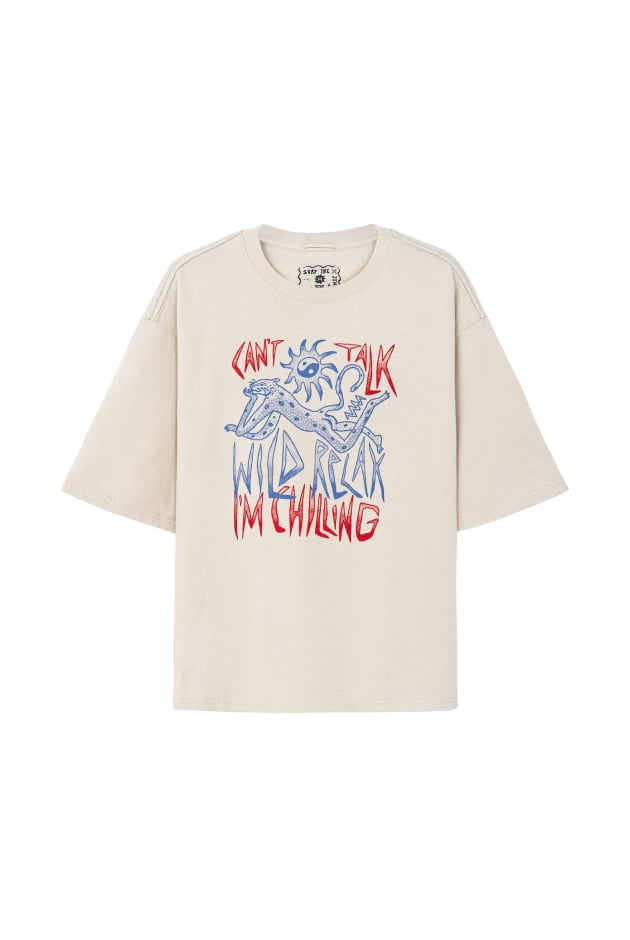 Wild Talk Tee - Super Natural Wild Talk Tee - Super Natural