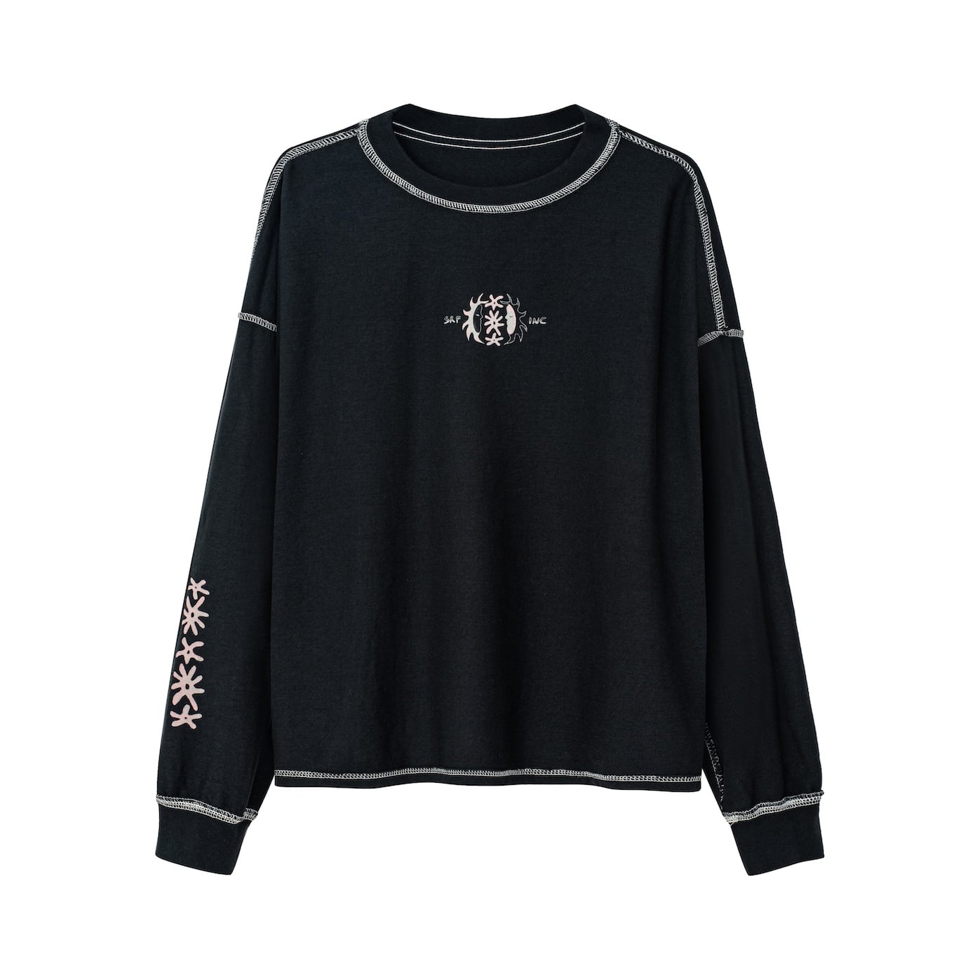 Melted Sunshine Double Sun LS - Acid Black