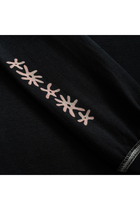 Melted Sunshine Double Sun LS - Acid Black Melted Sunshine Double Sun LS - Acid Black