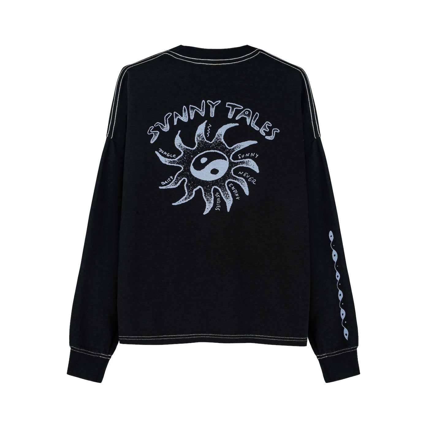 Melted Sunshine Double Sun LS - Acid Black