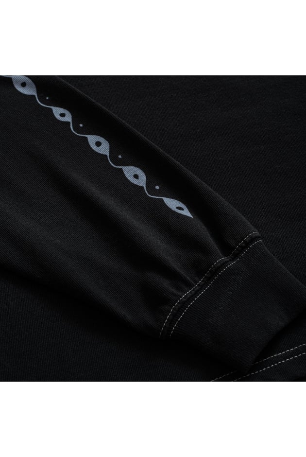 Melted Sunshine Double Sun LS - Acid Black Melted Sunshine Double Sun LS - Acid Black