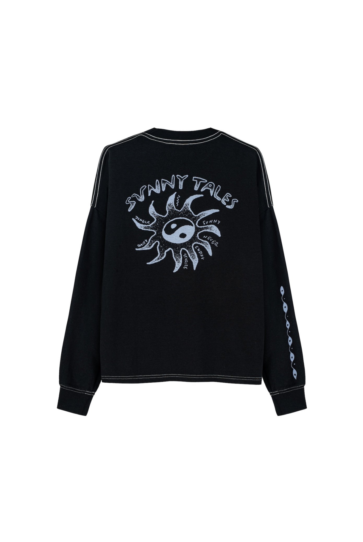 Melted Sunshine Double Sun LS - Acid Black | Surf Melted Sunshine Double Sun LS - Acid Black | Surf