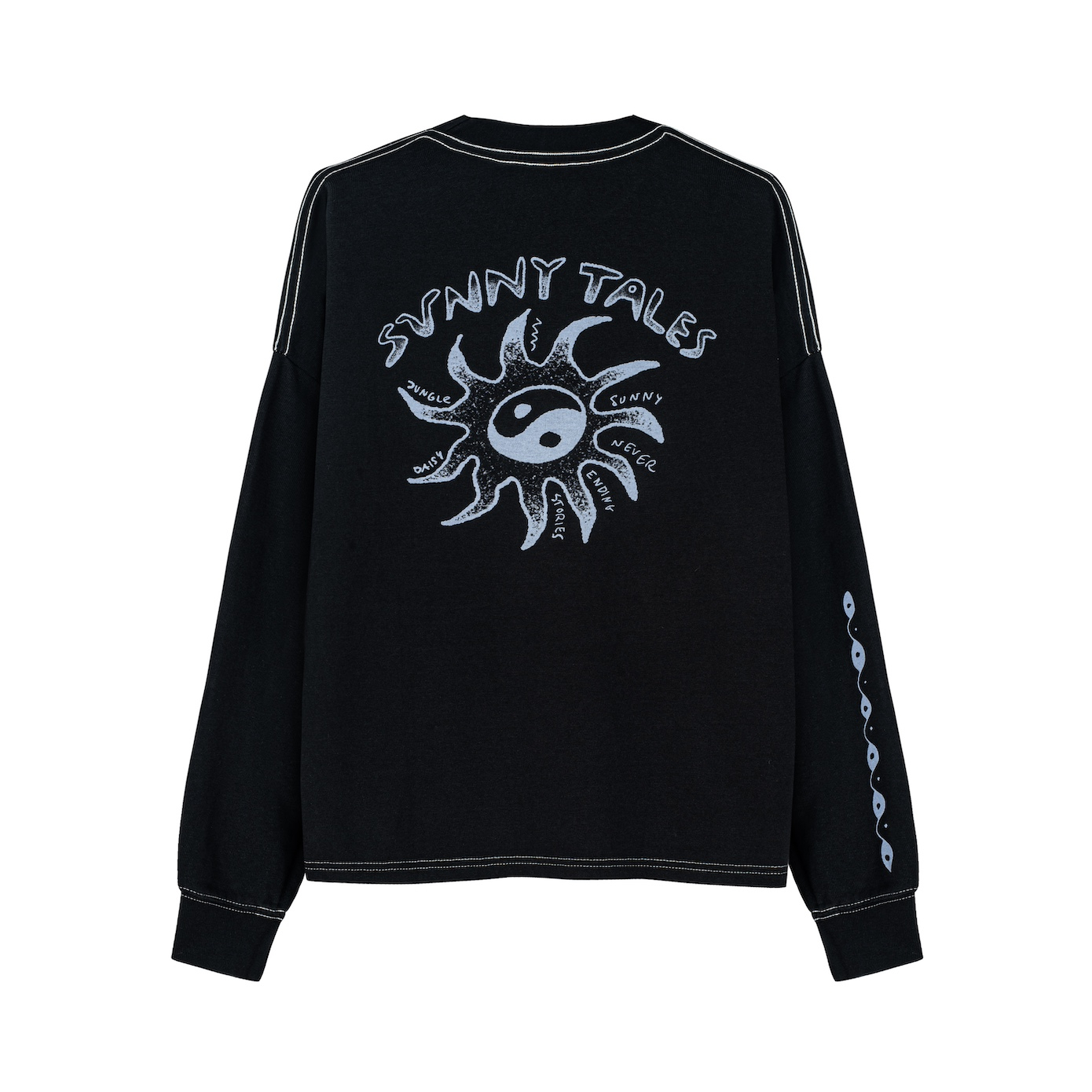 Melted Sunshine Double Sun LS - Acid Black