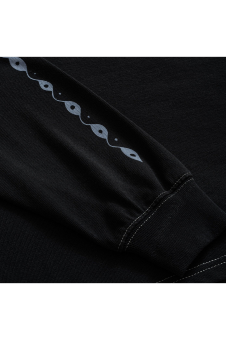 Melted Sunshine Double Sun LS - Acid Black Melted Sunshine Double Sun LS - Acid Black
