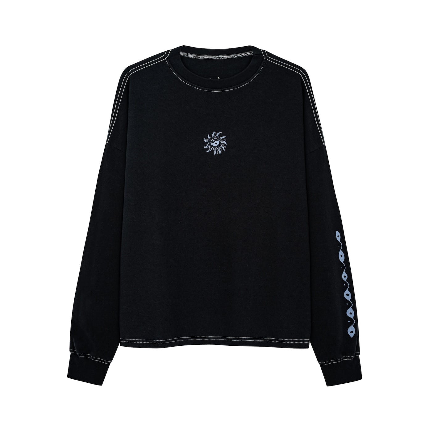 Melted Sunshine Double Sun LS - Acid Black