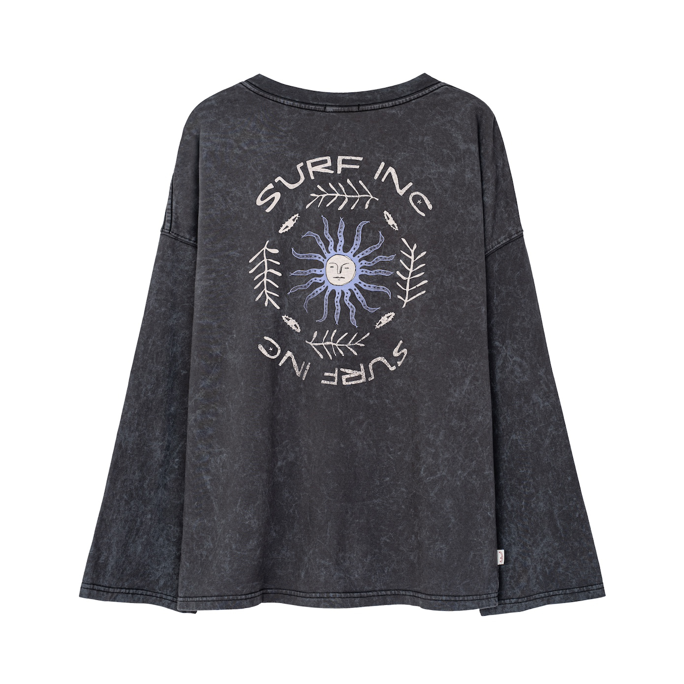 Moody Sun LS - Stone Grey