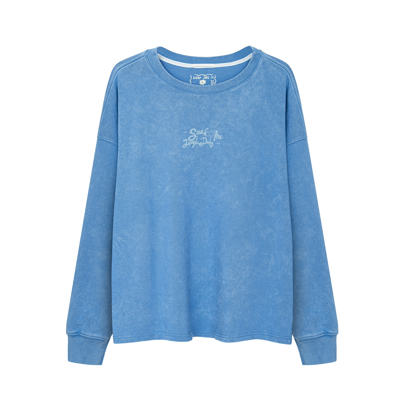 Jungle Mermaids LS - Denim Blue