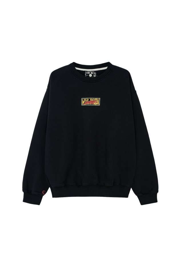 Wild Relax Sweat - Acid Black Wild Relax Sweat - Acid Black