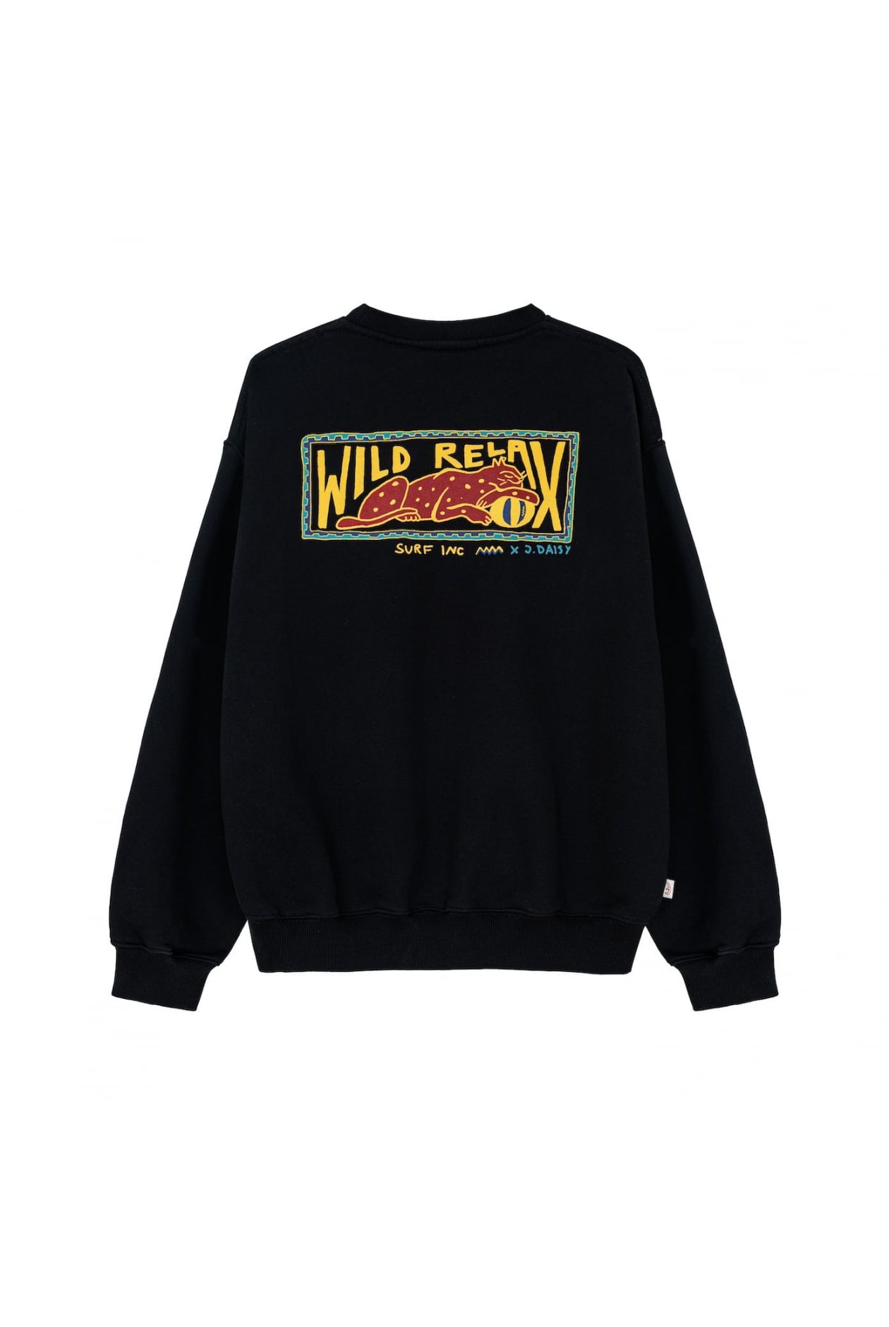 Wild Relax Sweat - Acid Black Wild Relax Sweat - Acid Black