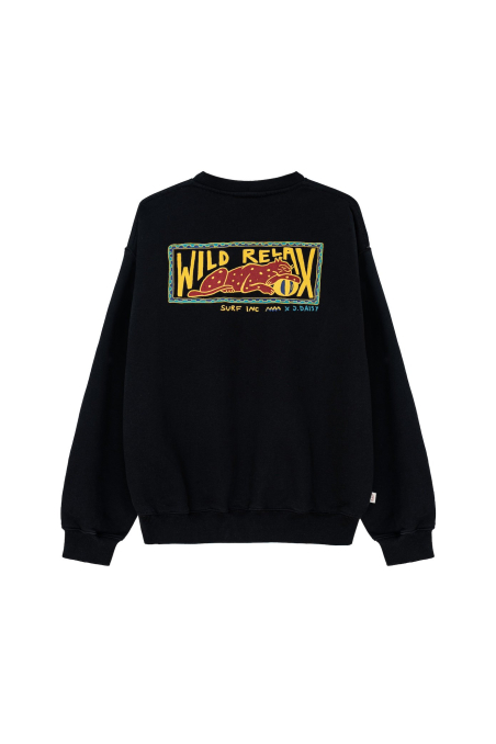 Wild Relax Sweat - Acid Black Wild Relax Sweat - Acid Black