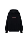 Stamp Cats Hoodie - Acid Black