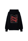 Stamp Cats Hoodie - Acid Black Stamp Cats Hoodie - Acid Black