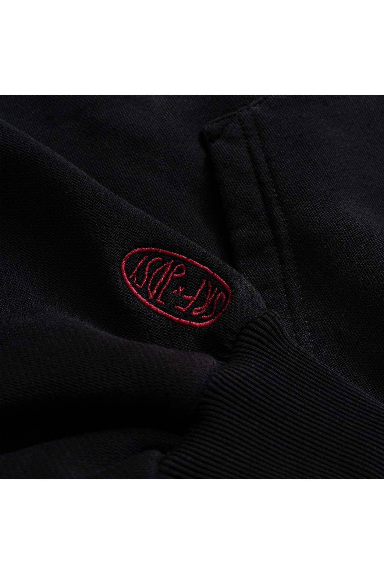 Stamp Cats Hoodie - Acid Black