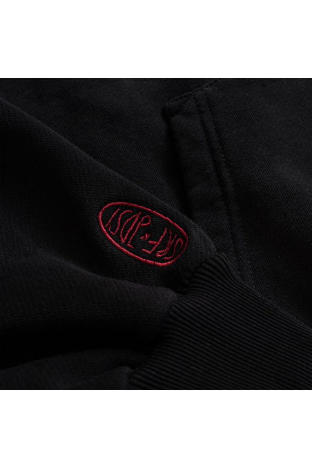 Stamp Cats Hoodie - Acid Black Stamp Cats Hoodie - Acid Black