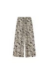 Animal Loose Pants - Silk Blend