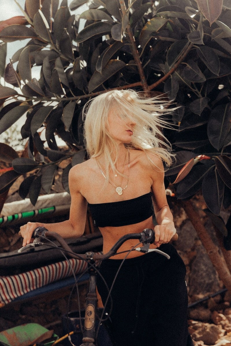 Bamboo Bandeau - Space Black