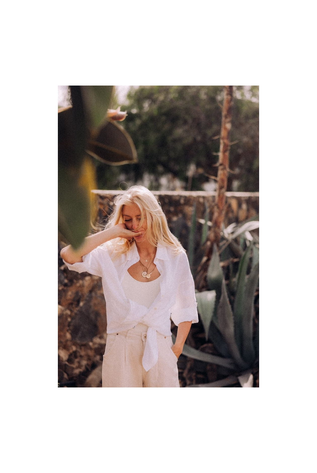 Bamboo Body - Vintage White