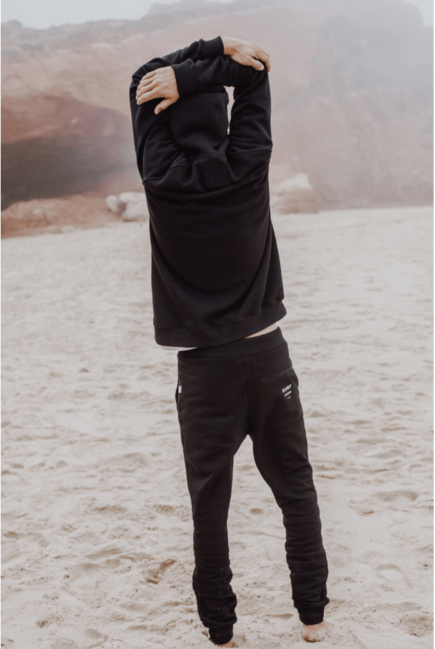 Organic Cotton Basic Pants - Space Black | Surf Organic Cotton Basic Pants - Space Black | Surf