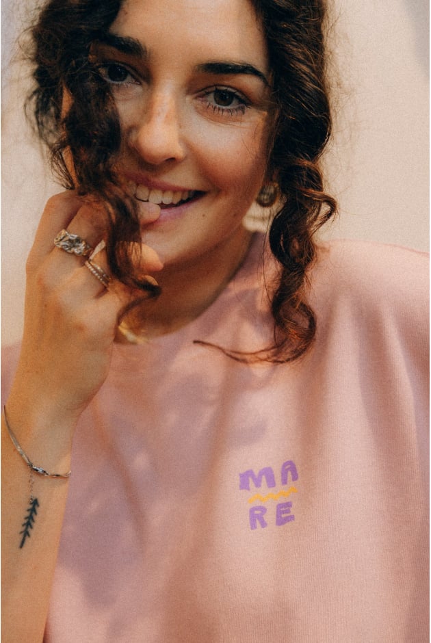 Bambini di Mare Box Tee - Roze Kush Bambini di Mare Box Tee - Roze Kush