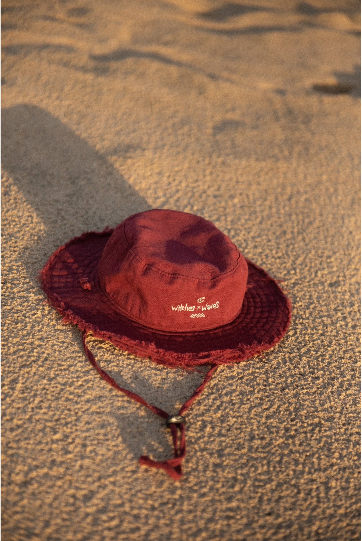 Witches x Waves Hat - Burgundy Witches x Waves Hat - Burgundy
