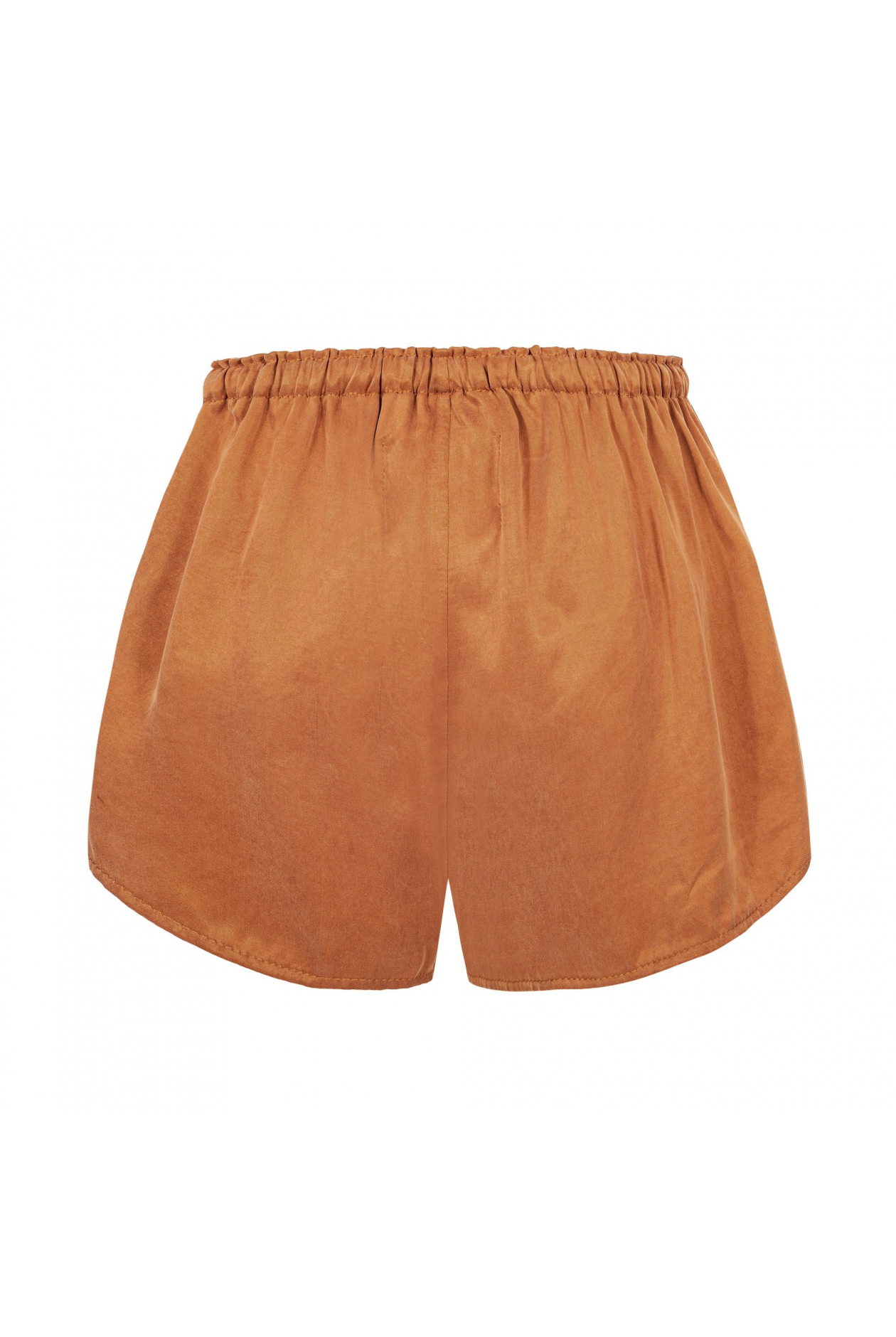 Cupro Ethereal Shorts - Copper