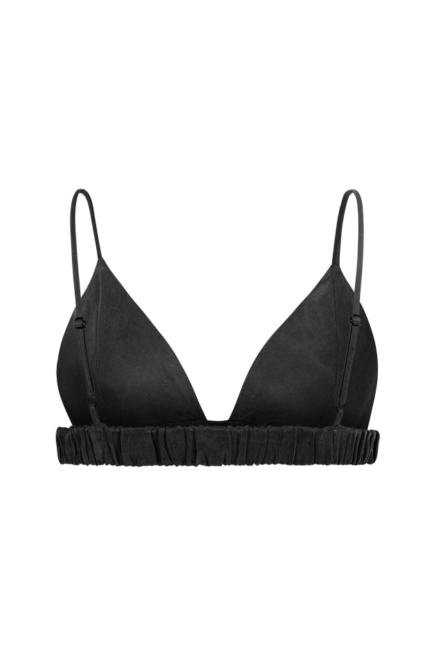 Cupro Bra - Space Black | Surf Inc. Cupro Bra - Space Black | Surf Inc.