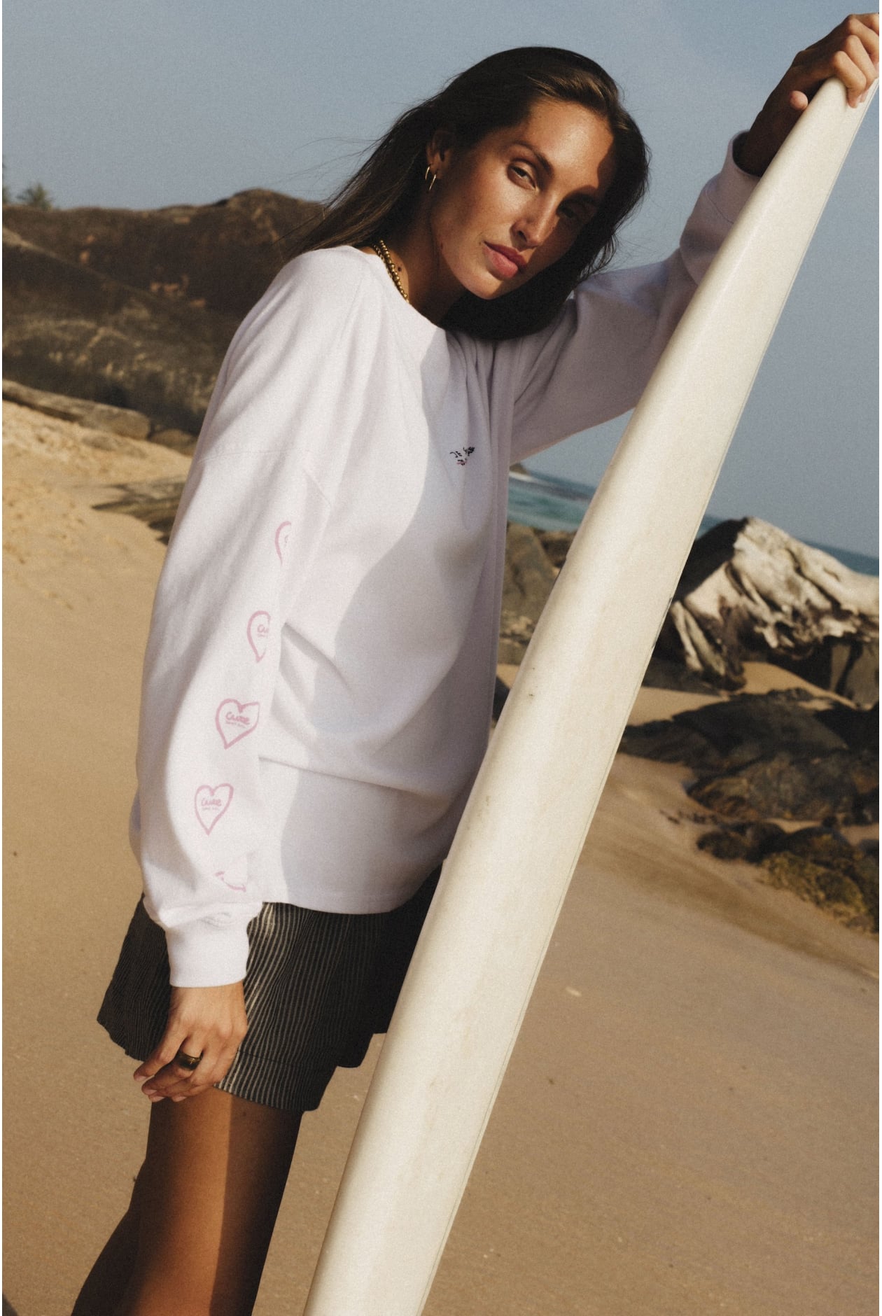 Charming Affection LS - Paper White Charming Affection LS - Paper White