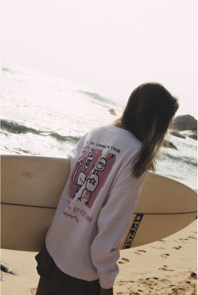 Charming Affection LS - Paper White Charming Affection LS - Paper White