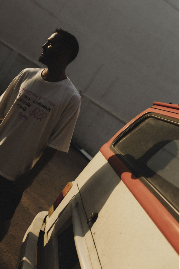 Charming Affection Box Tee - Vintage White Charming Affection Box Tee - Vintage White