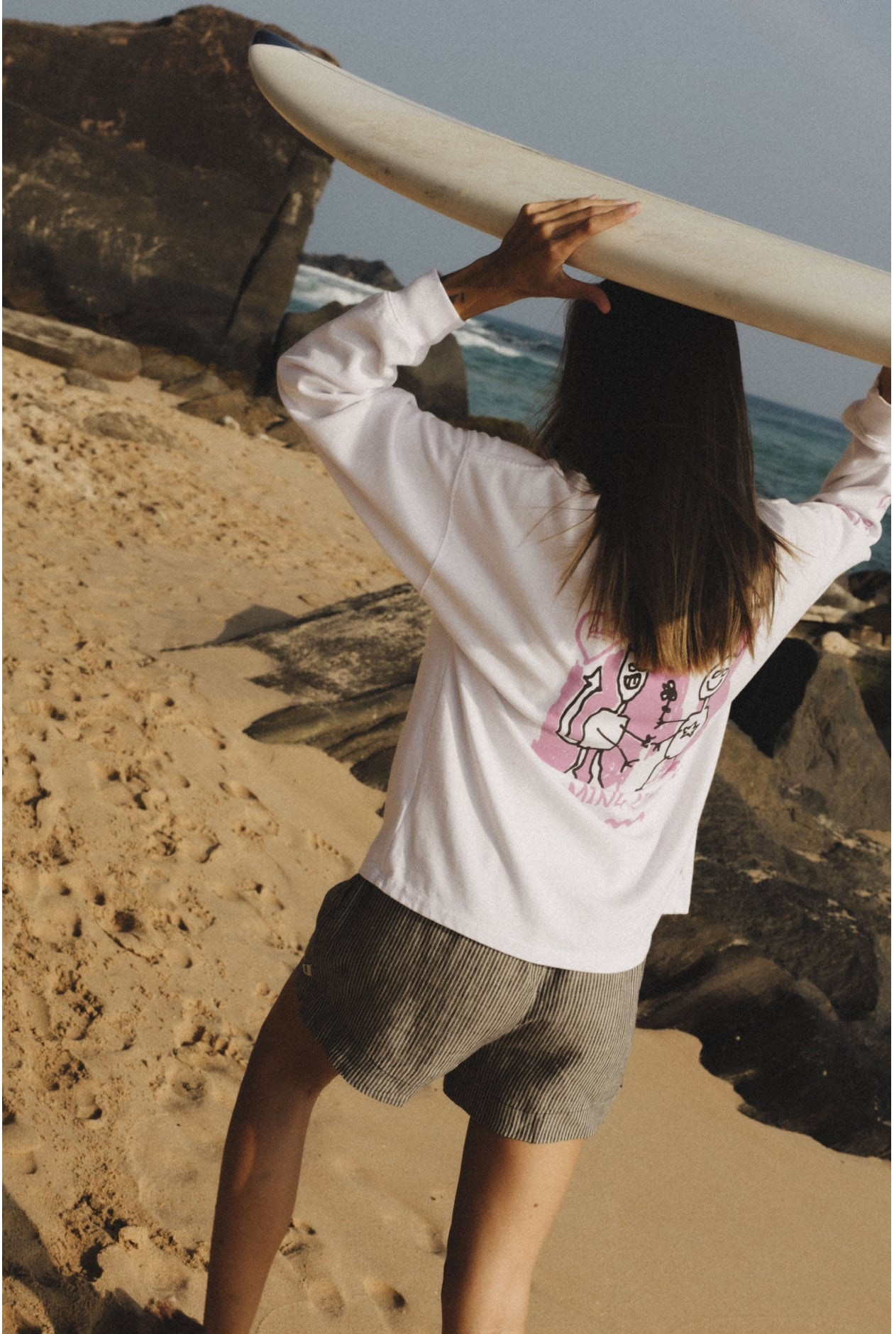 Lazy Linen Boxer Shorts - Stone Grey Lazy Linen Boxer Shorts - Stone Grey