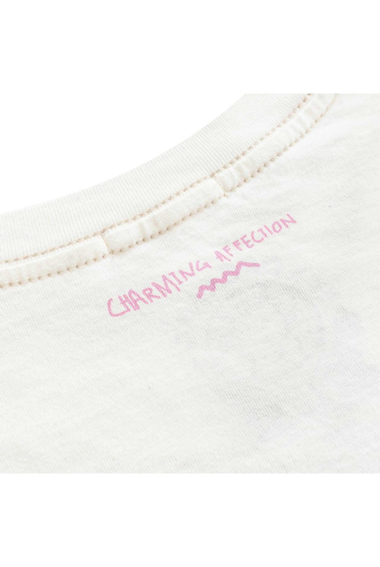 Charming Affection Box Tee - Vintage White Charming Affection Box Tee - Vintage White