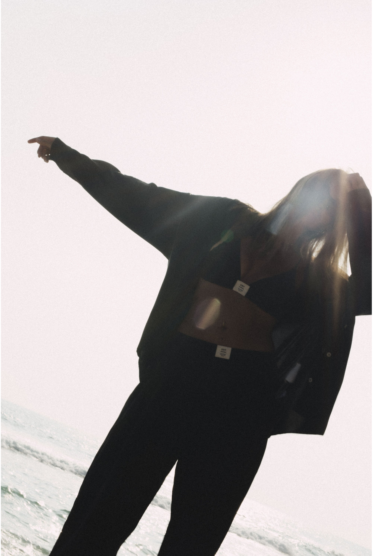 Cupro Bra - Space Black | Surf Inc.