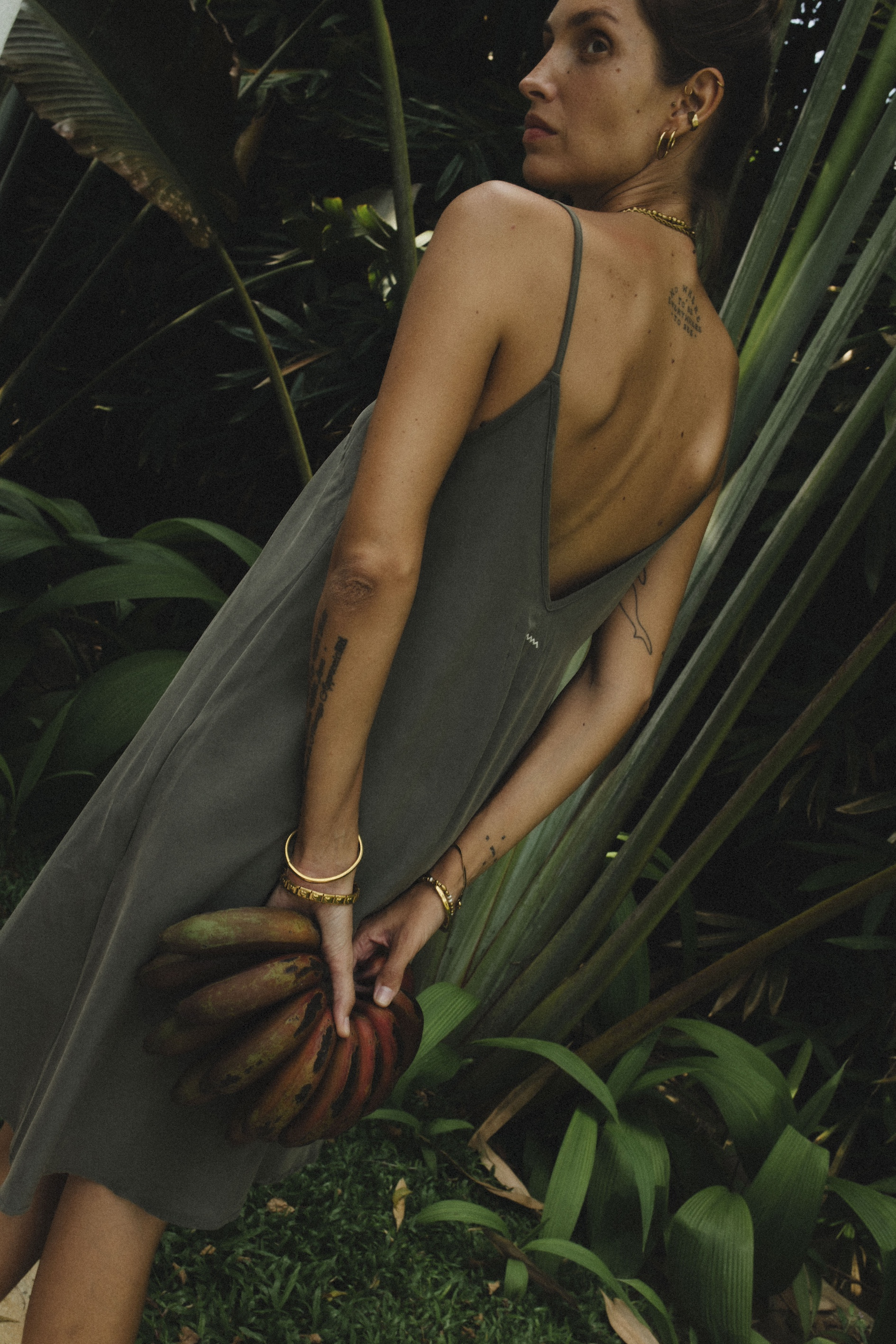 Ethereal Dress - Olive