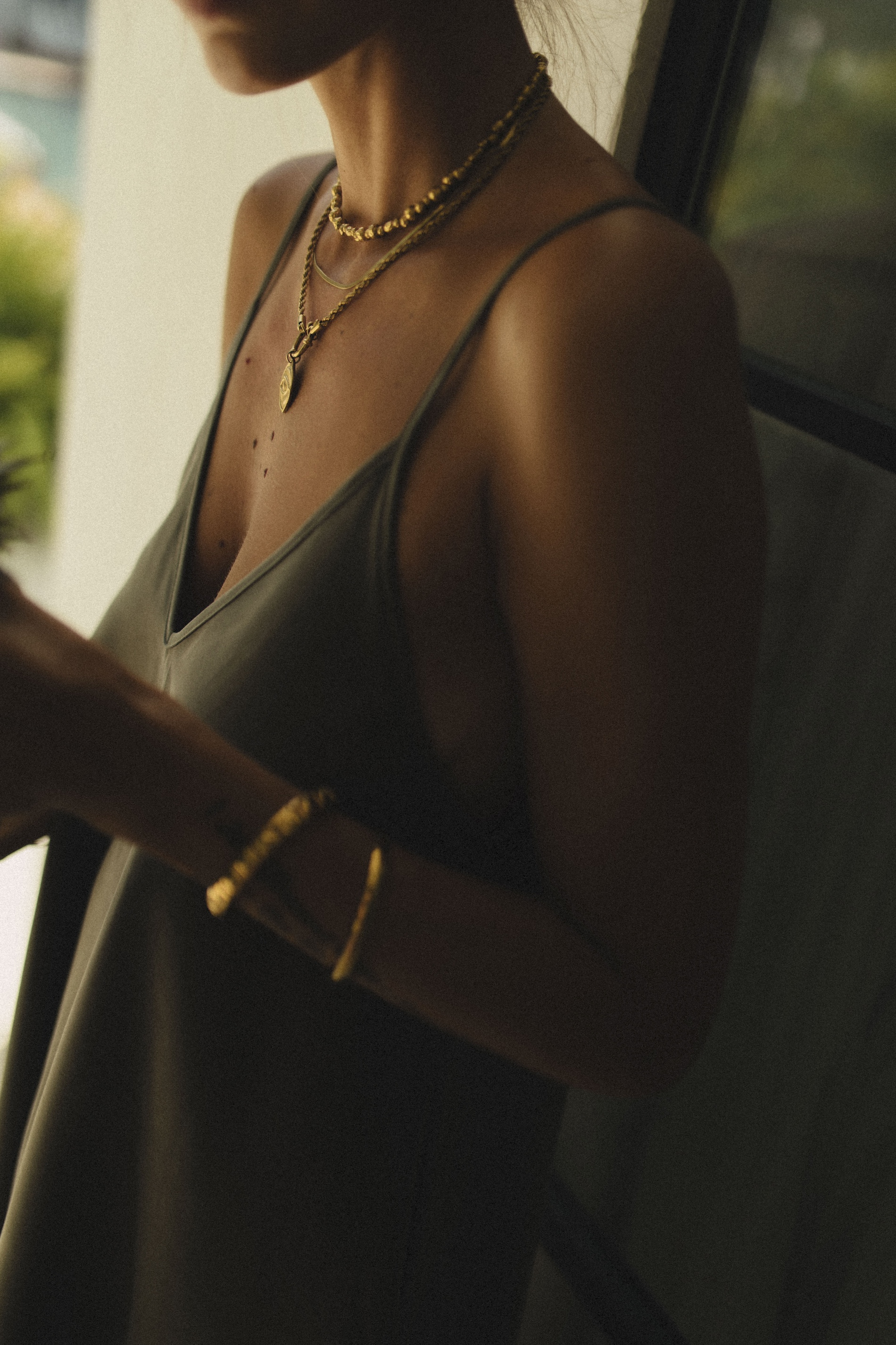 Ethereal Dress - Olive