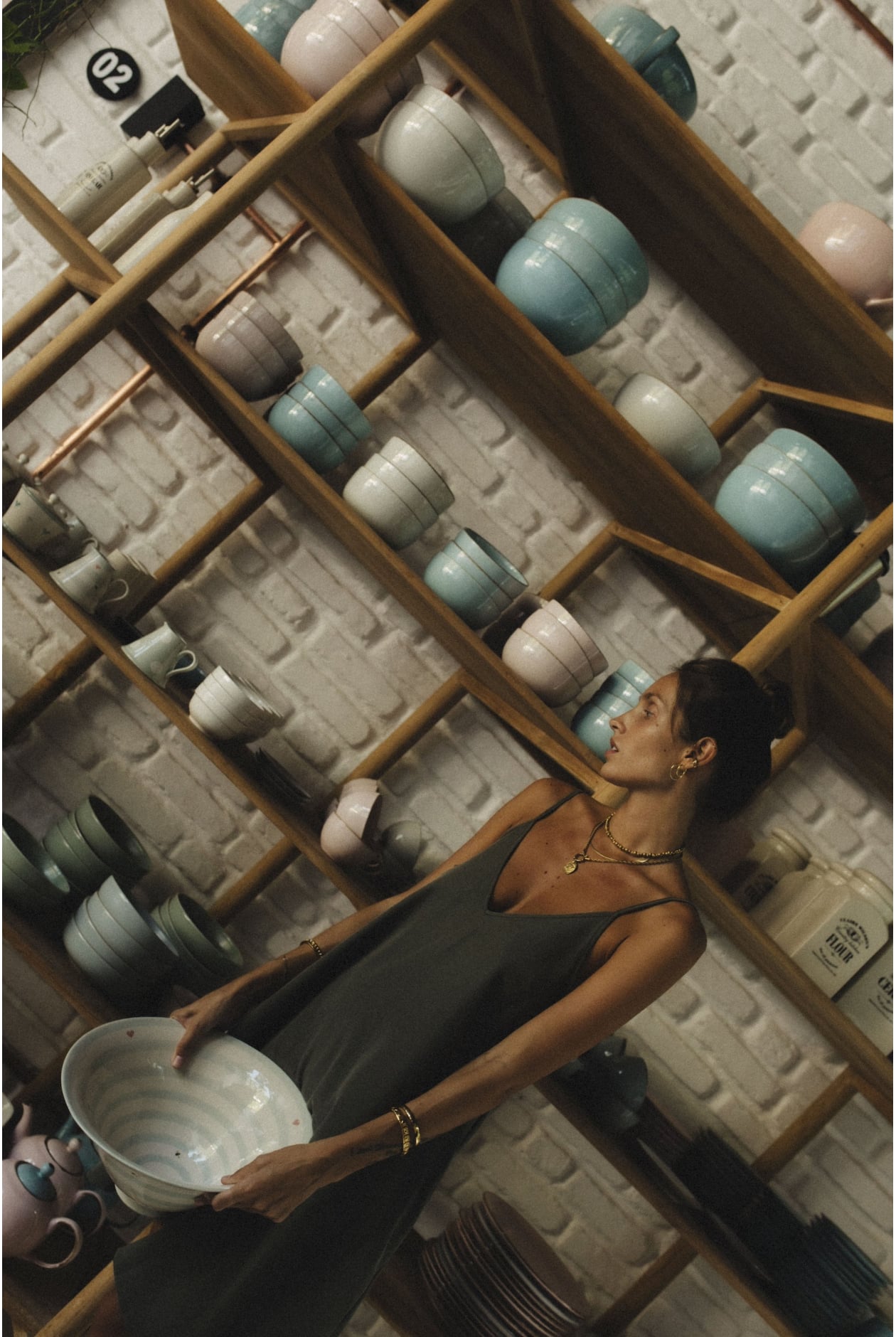 Ethereal Dress - Olive