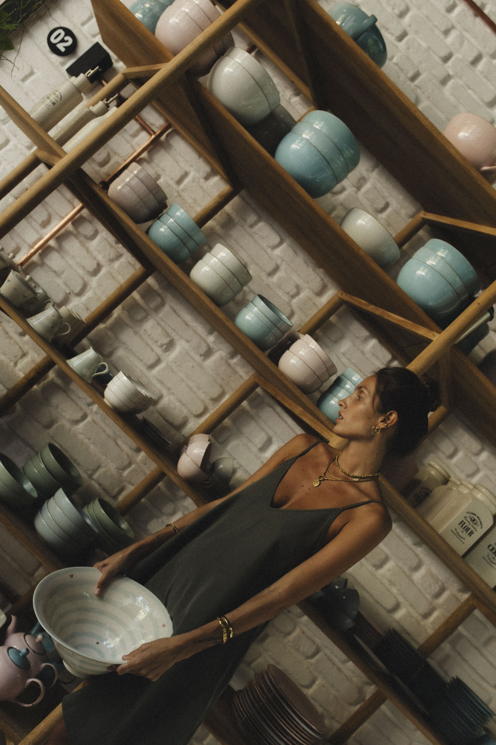 Ethereal Dress - Olive