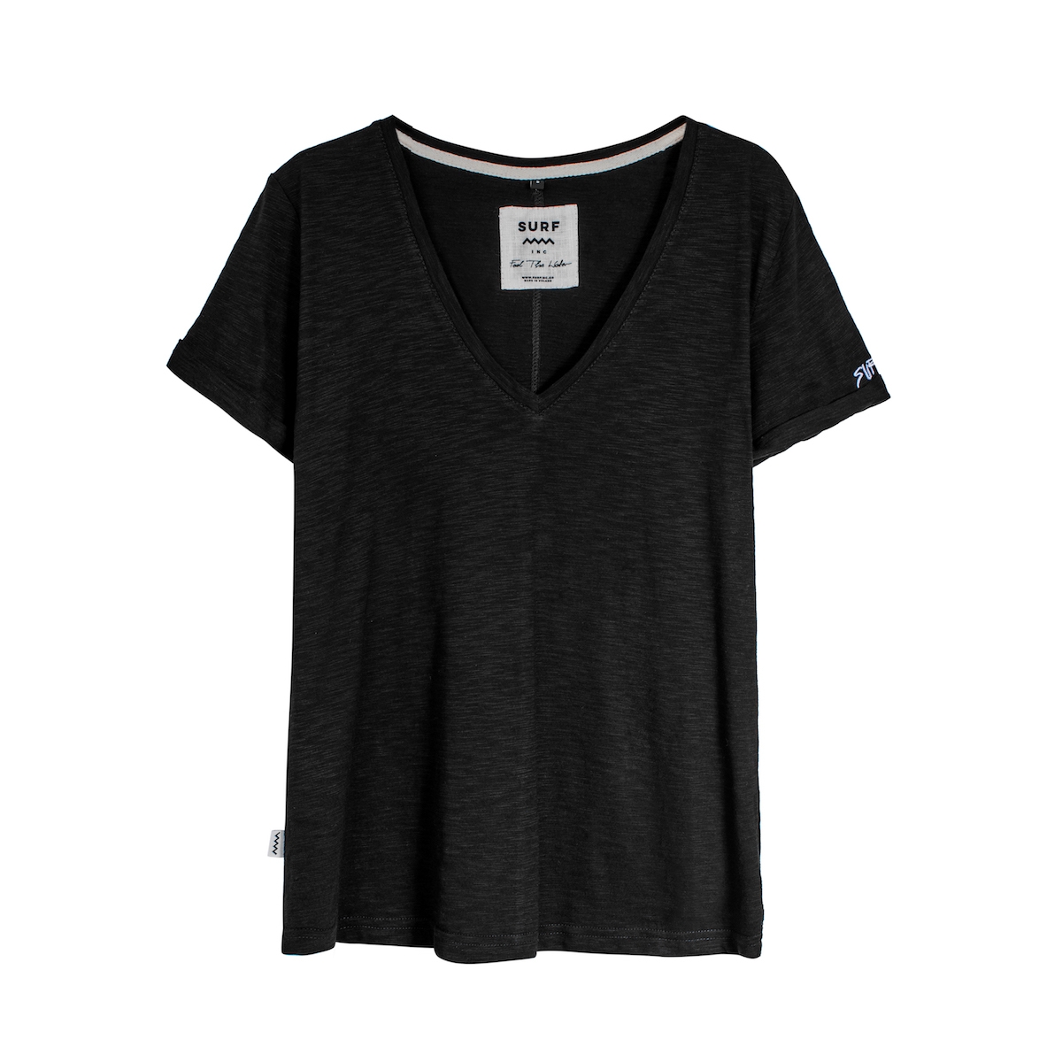 V Shirt - Space Black