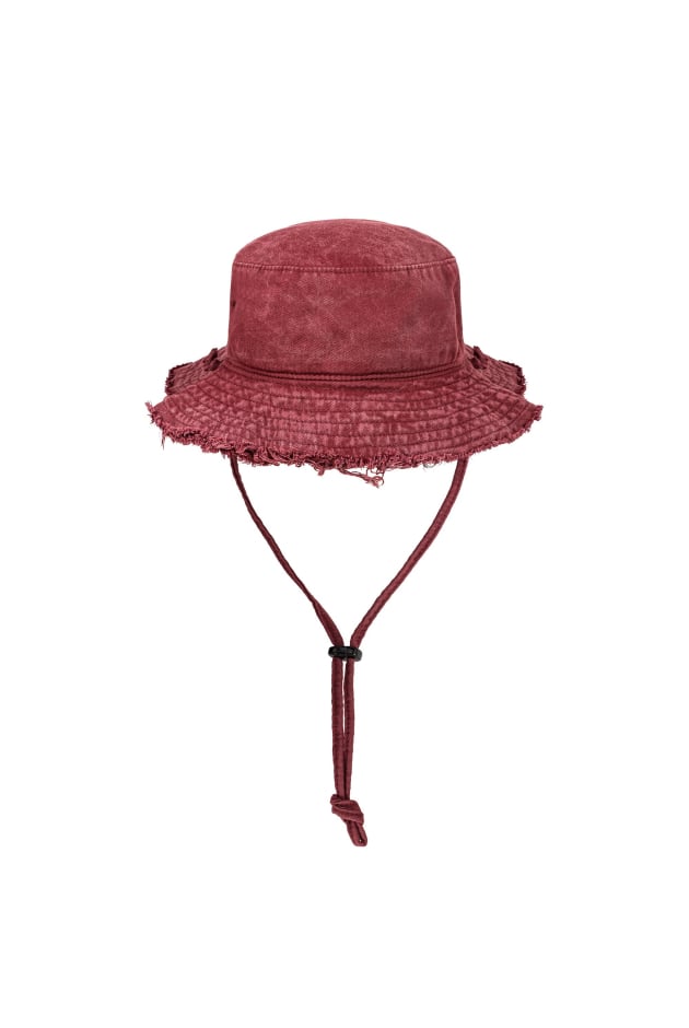 Witches x Waves Hat - Burgundy Witches x Waves Hat - Burgundy