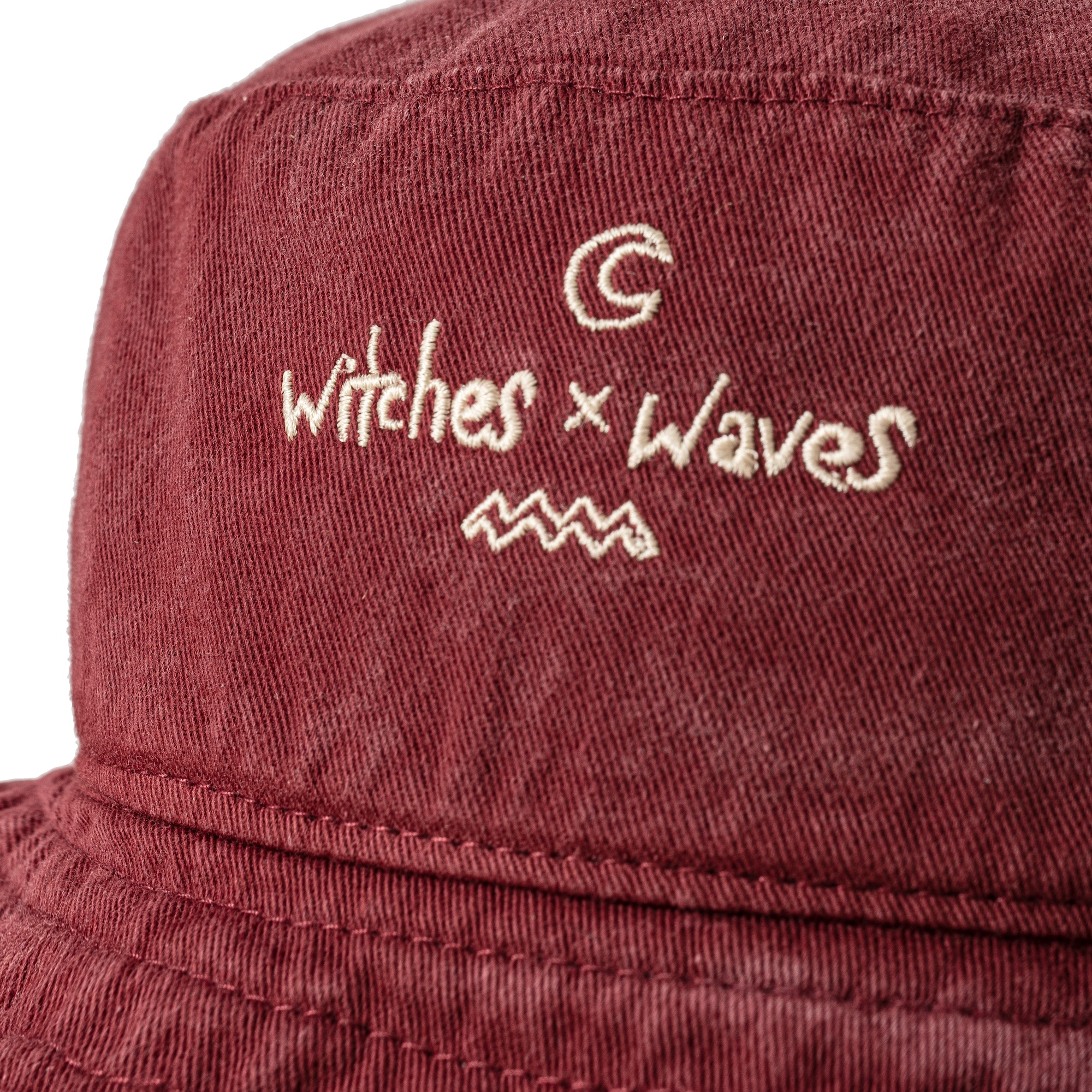 Witches x Waves Hat - Burgundy