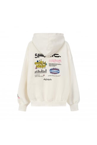 Uninstall Bad Hoodie - Vintage White