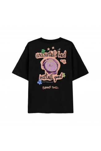Second Hand Dream Tee - Acid Black