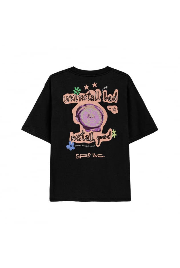 Second Hand Dream Tee - Acid Black | Surf Inc. Second Hand Dream Tee - Acid Black | Surf Inc.
