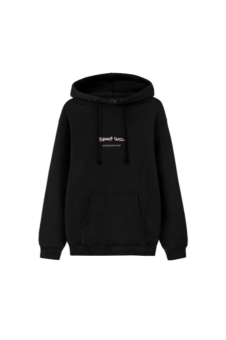 Just Be Quiet Hoodie - Acid Black - Sudaderas Just Be Quiet Hoodie - Acid Black - Sudaderas