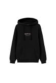 Just Be Quiet Hoodie - Acid Black - Sudaderas