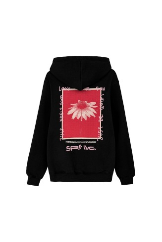 Just Be Quiet Hoodie - Acid Black - Sudaderas