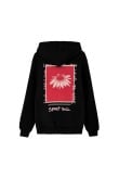Just Be Quiet Hoodie - Acid Black - Sudaderas