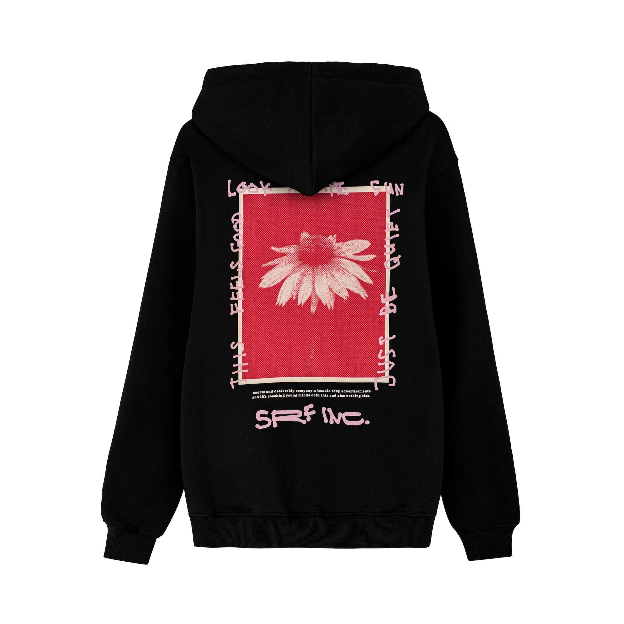 Just Be Quiet Hoodie - Acid Black - Sudaderas