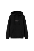 Just Be Quiet Hoodie - Acid Black Just Be Quiet Hoodie - Acid Black