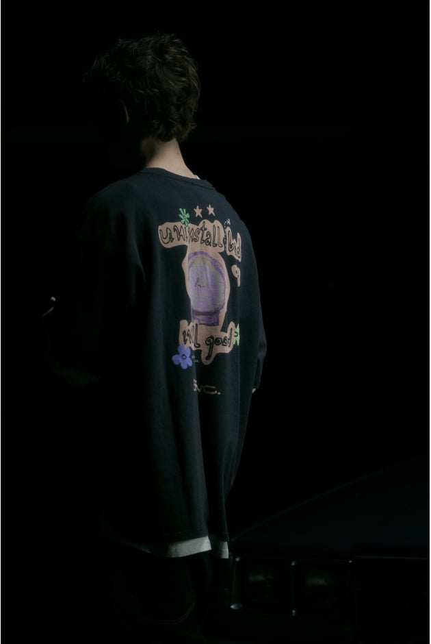 Second Hand Dream Tee - Acid Black Second Hand Dream Tee - Acid Black